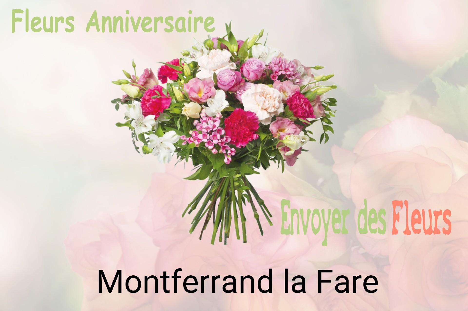 Bouquet de fleurs d’anniversaire livré à Montferrand-la-Fare
