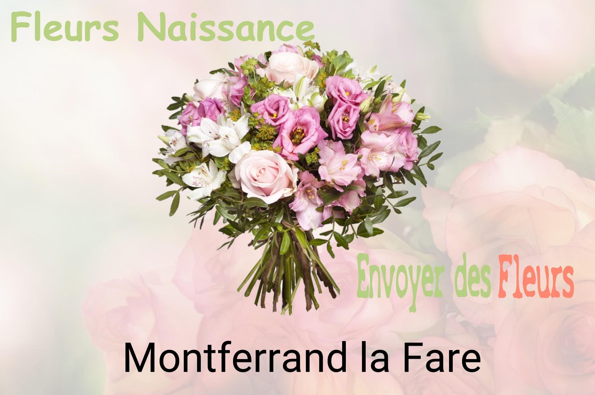 Bouquet de fleurs de naissance livré à Montferrand-la-Fare